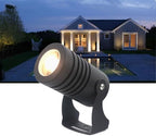 LED Rotation Spotlight - IP67 Outdoor Wall Projector Light, Narrow Beam Landscape Lighting, DC24V/AC85-265V Waterproof Floor Lamp for Building Exteriors - Image 4
