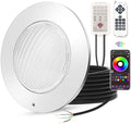 Pool Lights for Inground Pool, 54W 10 Inch Large LED Multicolor Inground Pools LED Light with 100 Foot Cord for Wet Niche, APP & Remote Control by Mopzlink