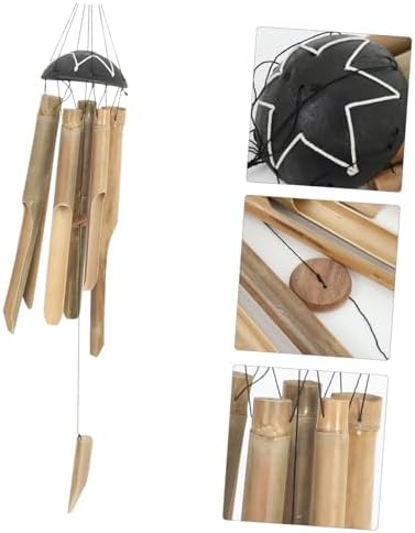 Bamboo Wind Chimes for Outdoors Yard Decor with Melodious Deep Tone - Image 7