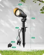 EDISHINE Low Voltage Spotlight,Aluminum Housing Outdoor Lighting ACDC 240LM - Image 7