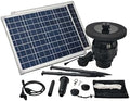 50W Floating Solar Pond Fountain Complete Pump Kit for Ponds 3 ft or Deeper 8 Feet Wide or Larger by MYNATURALPOND