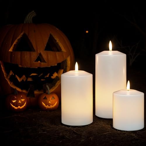 GenSwin Rechargeable Flameless Candles Battery Operated with Remote Timer - Image 4