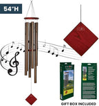 Woodstock Chimes Neptune Wind Chime for Outside 54" Large Bronze, Deep Tone Sound for Outdoor Garden, Patio, Porch Decor, Encore Collection DCB54 - Image 3