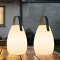 uuffoo 2 Pack Rechargeable Portable Table Lamp with Remote by UUFFOO