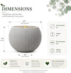 Modern Resin Water Fountain Natural Stone Look, LED Light, Indoor Outdoor Backyard Balcony Patio Garden Deck Decor, Relaxing Zen Spa Water Sound (Large - 21") - Image 2