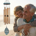 ASTARIN Personalized Name 35" Memorial Wind Chimes for Outside, Metal Sympathy Gifts for Loss of Mother Father Loved One, Bereavement Wind Chime in Memory Gift, Decor Garden Patio,Produced in Texas - Image 6