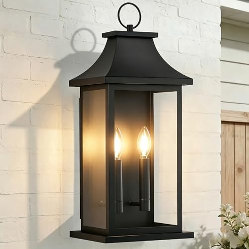 1-Pack 22'' Outdoor Lights for House, Large Outdoor Wall Lights by GuliaofoLights