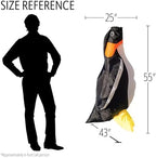 In the Breeze 5252 — Penguin Big Breeze Windsock™ — Large, 3D Beach Windsock for Yards, Gardens, Patios - Image 4