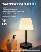 SAIWEYA Outdoor Waterproof Shower Lamp, 5200mAh Rechargeable Bathroom Lamp - Image 3