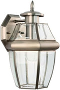 Outdoor Wall Lantern, 12 Inch Waterproof Exterior Light Fixture. by LPRZSG