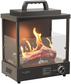 8200 BTU Propane Portable Gas Fire Pit and Heater by Unknown