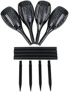 4PCS Solar Torch Lights Outdoor, 19.7 inch 12 LED IP65 Waterproof Garden Pathway Light with Vivid Dancing Flickering Flames, with Auto On/Off Dusk to Dawn, Landscape Decoration Lights - Image 3
