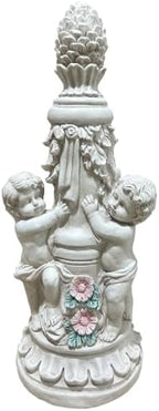 27.95" Climbing Children Garden Statue Magnesium Oxide Outdoor Decor - Image 4