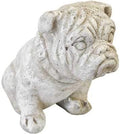 Athens Small Bulldog Statue, Marble Tone by Athens+Stonecasting+Inc