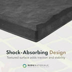 TierraVerde 12”x12” Stomp Stones, Mixed Recycled Material, Square, 10 Pack - Image 5