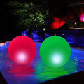 ALTZ Floating Pool Lights Solar Powered 15", Poll Lights to Turn Your Pool into a Wonderland-Beautiful Bright Colors, Pool Balls Lights, Color-Cycle- Watreproof-Led Pool Lights (Pack of 2) by Unknown