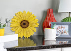 Magnolia Garden 12-Inch Sculpted Yellow Daisy Decorative Stepping Stone – 3D Floral Resin Garden Walkway Tile – Vibrant Flower Outdoor Accent - Image 5