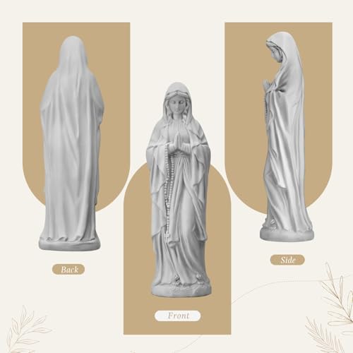 29.9" Virgin Mary Praying Statue Outdoor Garden Decor - Image 6