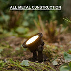 GOODSMANN Pond Lights Low Voltage Outdoor Landscape Spotlight LED Underwater Submersible Lights 2PK 6W 580 lumens 3000K IP68 with 14.8FT Cable and Connector Aluminum Housing Bronze Finish - Image 3