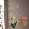 Boho Crystal Suncatchers for Window Moon Tree of Life Sun Catcher by Dreamocean