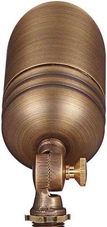 VOLT Fat Boy 12V Brass Outdoor Spotlight (Bronze) for Landscape Lighting - Image 5