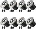 JESLED 8 Pack Low Voltage Landscape Lights, 6000K LED Well Lights by JESLED