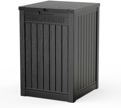 EasyUp 56 Gal Waterproof Outdoor Storage Box UV Resistant Deck Box by EASYUP