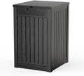 EasyUp 56 Gal Waterproof Outdoor Storage Box UV Resistant Deck Box by EASYUP