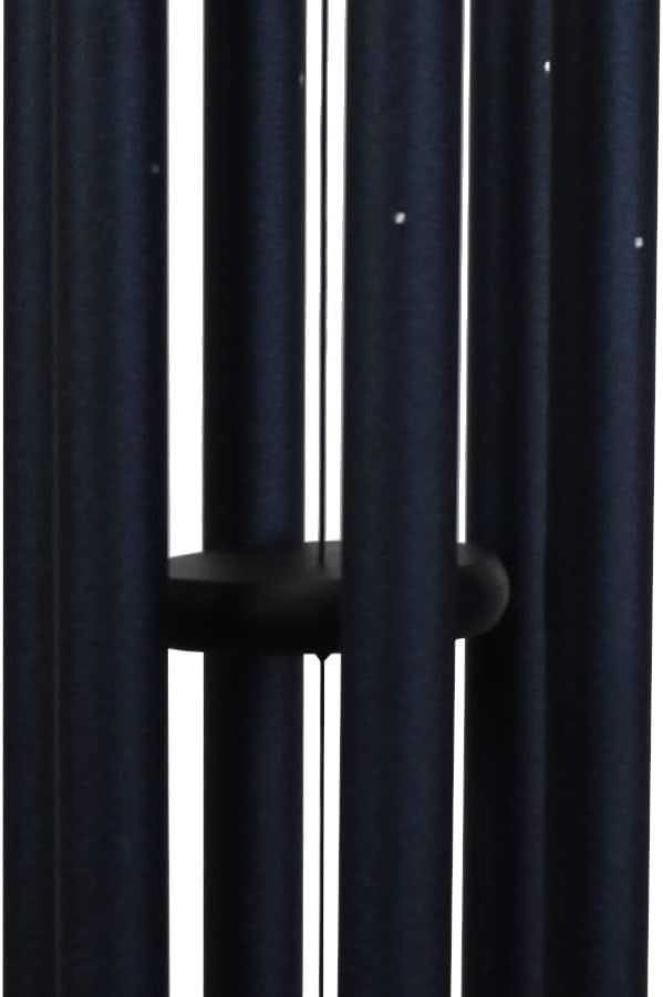 44" Aluminum Wind Chimes - Premium Wind Chime to Create a Zen Atmosphere - Wind Chime Suitable for Outdoor, Garden, Patio, Backyard, Garden Decoration with Wind Catcher Decor Gift (Midnight Blue) - Image 3