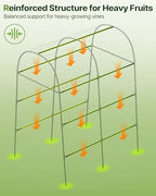 Suteck Garden Arch Trellis 7.5FT Tall - Image 5