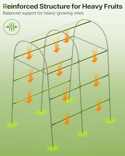 Suteck Garden Arch Trellis 7.5FT Tall - Image 5