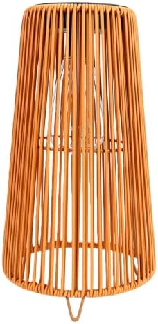 ASHATA Solar Rattan Lantern Outdoor Decor for Garden Patio Table - Image 2