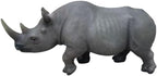 27.5" Large Realistic Rhinoceros Garden Statue Resin Sculpture - Image 6