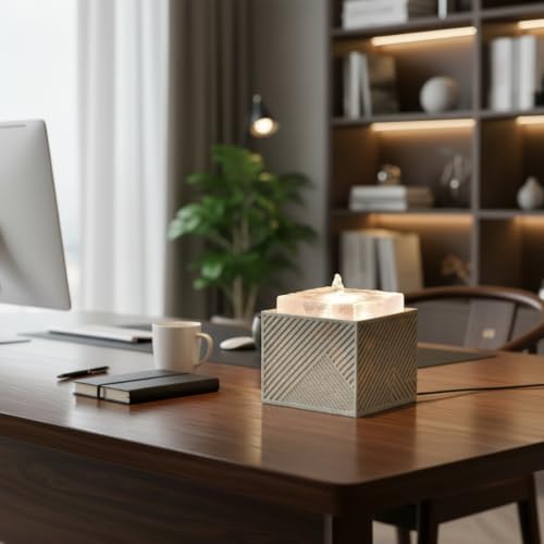 Tabletop Water Fountain - Desktop Waterfall Fountains Indoor - Image 4