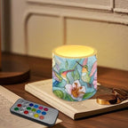 Hummingbird LED Flameless Candles with Realistic Dancing Flame Waterproof Outdoor Battery Operated with Timer & Remote (4 Pack) - Elegant Decor for Weddings, Dinner Party - Image 3