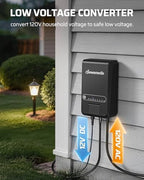 DEWENWILS 60W Low Voltage Transformer, with Photocell Sensor & Timer - Image 5