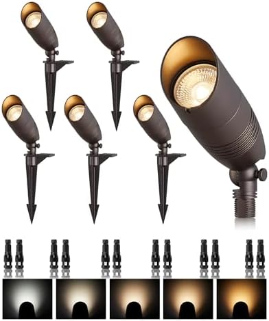 Low Voltage Tree Uplighting Outdoor with 5 Color Temperature by ZestPatio
