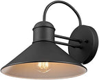 Globe Electric 44165 1-Light Outdoor Wall Sconce, 2-Pack, Weatherproof, Black Finish, Outdoor Lighting Modern, Wall Lighting, Porch Light, Front Porch Décor, Patio Décor, Outdoor, Bulb Not Included - Image 6