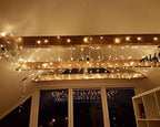 Lepro Lighting Ever Bundle - 306 LED Curtain Lights & 25 ft Solar Outdoor String Lights, Patio String Lights for Porch, Backyard, Deck, Garden, Gazebo, Pergola - Image 4