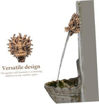 Dragon Head Fountain Decor Resin Wall Mount for Outdoor Villa - Image 7