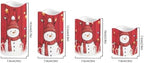 Christmas Snowman Color Changing Flameless LED Candles Set of 4 - Image 2