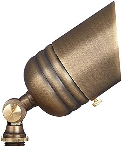 VOLT 12V Fat Boy Outdoor Spotlight (Bronze) & 5W 2700K MR16 LED Bulb - Image 3