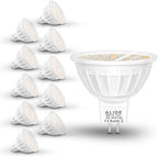 ALIDE MR16 LED Landscape Bulbs 12volt 50W Equivalent,2700K Warm White 10PCS by ALIDE