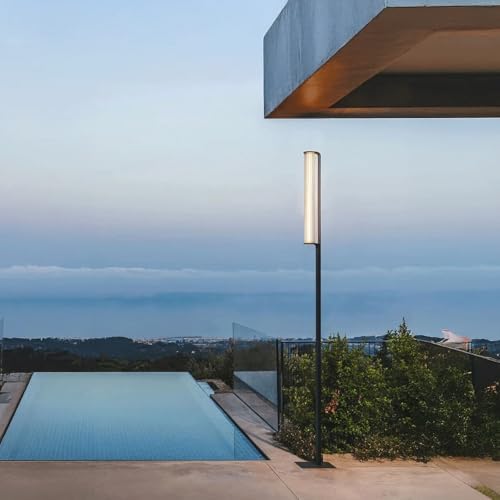 Bollard Light, Stainless Steel Outdoor Post Light, LED Pathway Lamp for Landscape Lighting, IP65 Waterproof Garden Bollard Lamp for Yard Walkway Courtyard Residential Use(Large) - Image 5