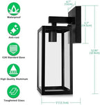 MAXvolador Outdoor Wall Light Fixture, Exterior Waterproof Wall Lantern - Image 2