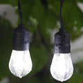 30ft Cool White LED Outdoor String Lights, Waterproof Festoon Light, 10 x Hanging Sockets with Shatterproof Light Bulbs for Backyard Garden Patio Pergola Gazebo Bistro Christmas Tree Wedding Party by YOSION+-+Lighting+Manufacturer