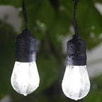 30ft Cool White LED Outdoor String Lights, Waterproof Festoon Light, 10 x Hanging Sockets with Shatterproof Light Bulbs for Backyard Garden Patio Pergola Gazebo Bistro Christmas Tree Wedding Party by YOSION+-+Lighting+Manufacturer