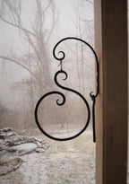 Hand Forged Iron Dinner Bell, Decorative Dinner Gong, Wall Mounted Dinner Chime Outdoor/Indoor Decorative Accent Hanging Bells (Circular Design) - Image 4
