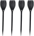 AB Tools LED Flickering Flame Garden Solar Light Torch Waterproof Durable Outdoor 4pc by AB+Tools