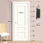 ASTARIN Large Wind Chimes Outdoor Deep Tone,Black - Image 5